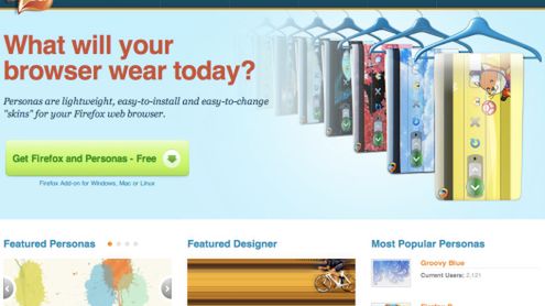 Odmień swojego Firefoksa dzięki Personas 1