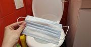 Trzymaj maseczki w toalecie. Ten patent robi furorę
