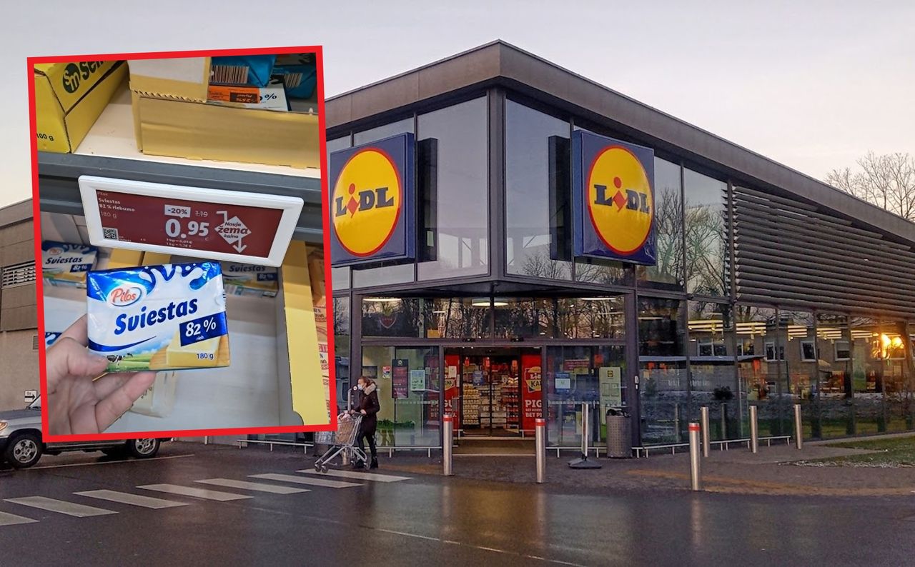 Poszła do Lidla na Litwie. Spójrzcie na masę masła