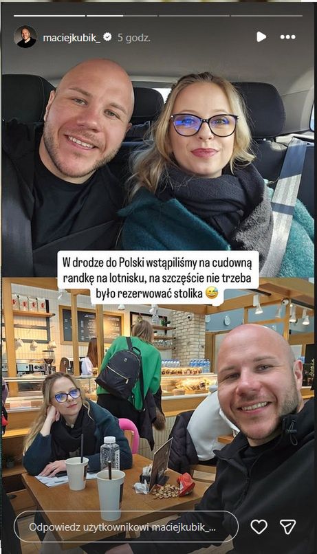 Maciej Kubik ze "Ślubu..." o Karolinie 