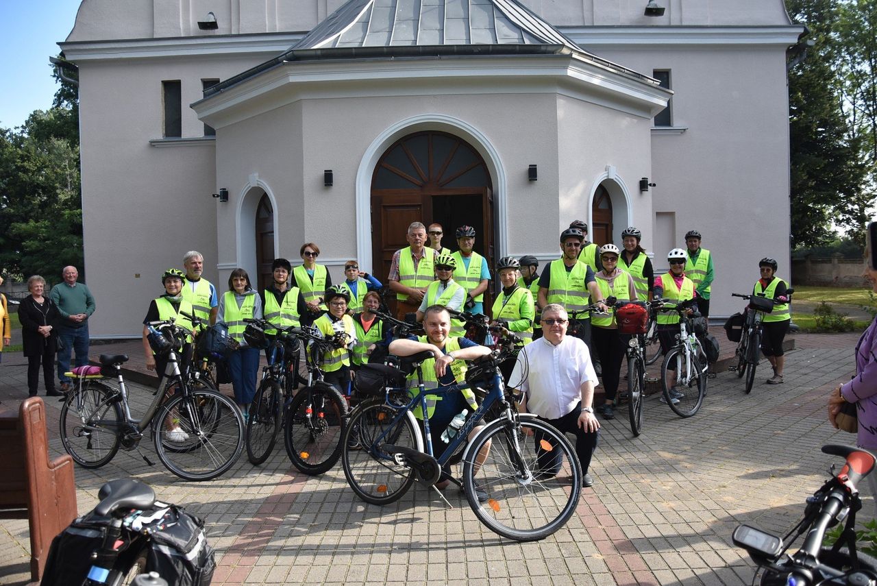 Damasławek: "Pielgrzymi Nadziei" ruszyli rowerami na Jasną Górę