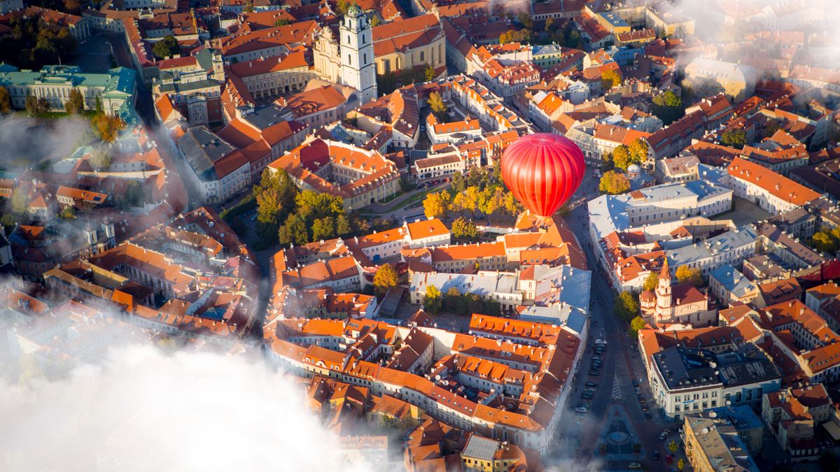 WIlno warto także zobaczyć z lotu ptaka