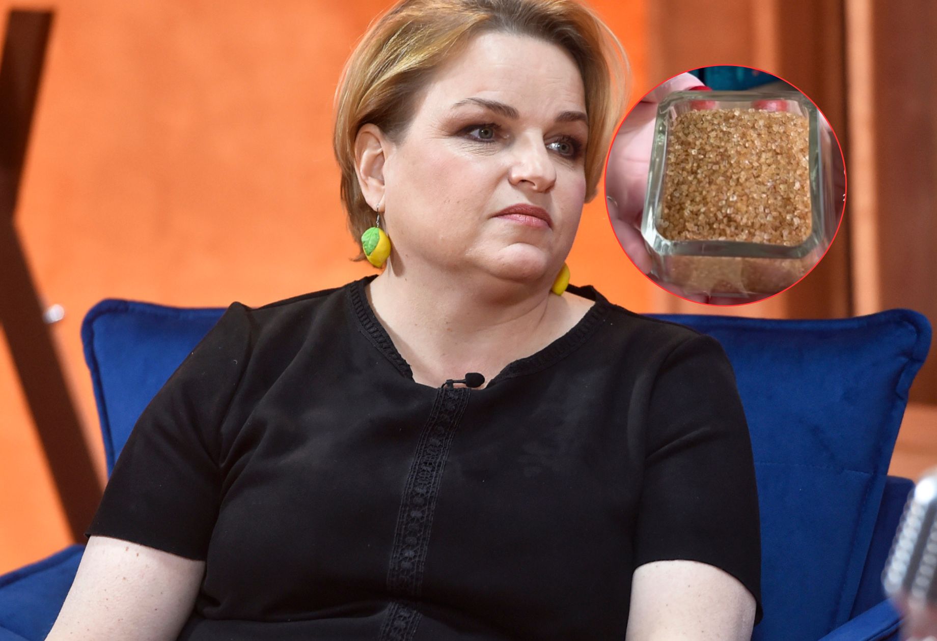 Katarzyna Bosacka ostrzega przed cukrem brązowym kolorze
