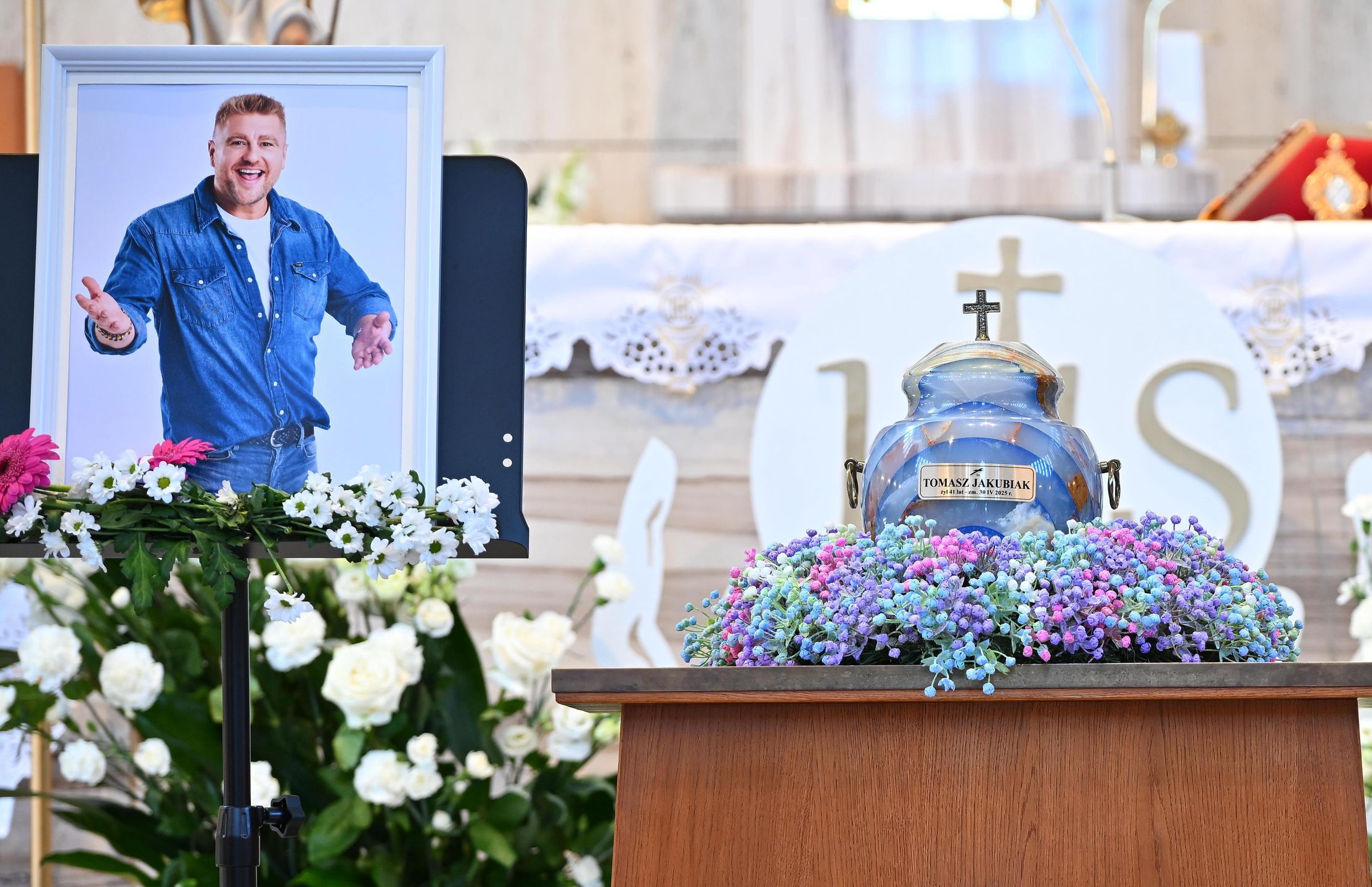 Poruszające słowa księdza na pogrzebie Tomasza Jakubiaka