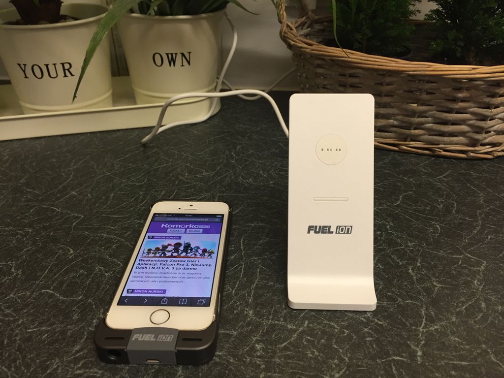Patriot FUEL Ion - test zestawu do bezprzewodowego ładowania iPhone’a 5/5S 2