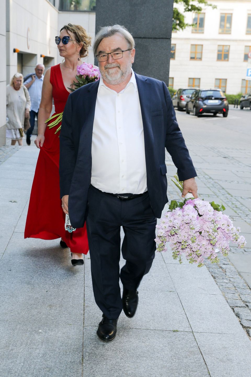 Edward Miszczak i Anna Cieślak unikają się na premierze spektaklu