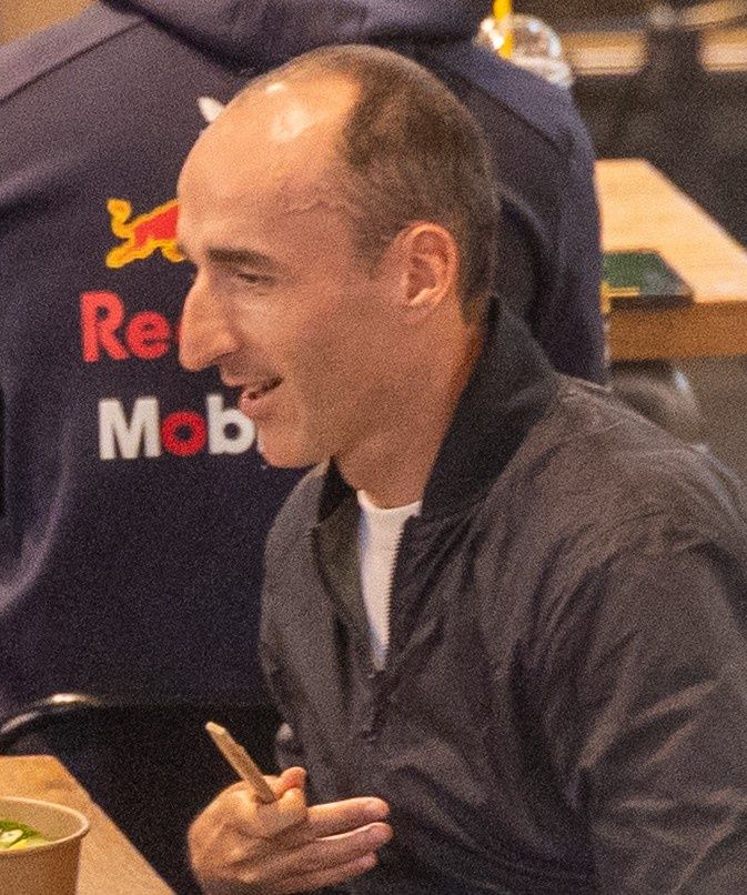 Robert Kubica "przyłapany" na mieście