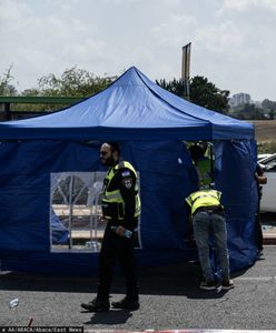 "Podejrzenie ataku terrorystycznego". Auto wjechało w przystanek w Izraelu