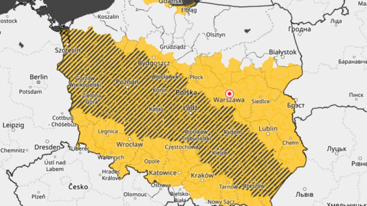 IMGW wydało ostrzeżenia I stopnia