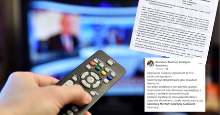 Od trzynastu lat nie ma telewizora. Dostał nakaz zapłaty za abonament RTV