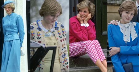 "The Crown": Twórcy zadbali o najmniejszy szczegół! Porównujemy prawdziwą i serialową Dianę