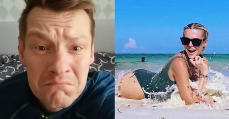 Rozgoryczony Marcin Mroczek komentuje zdjęcia dokazującej na Zanzibarze żony: "Nie muszę wam mówić, co czuję..."