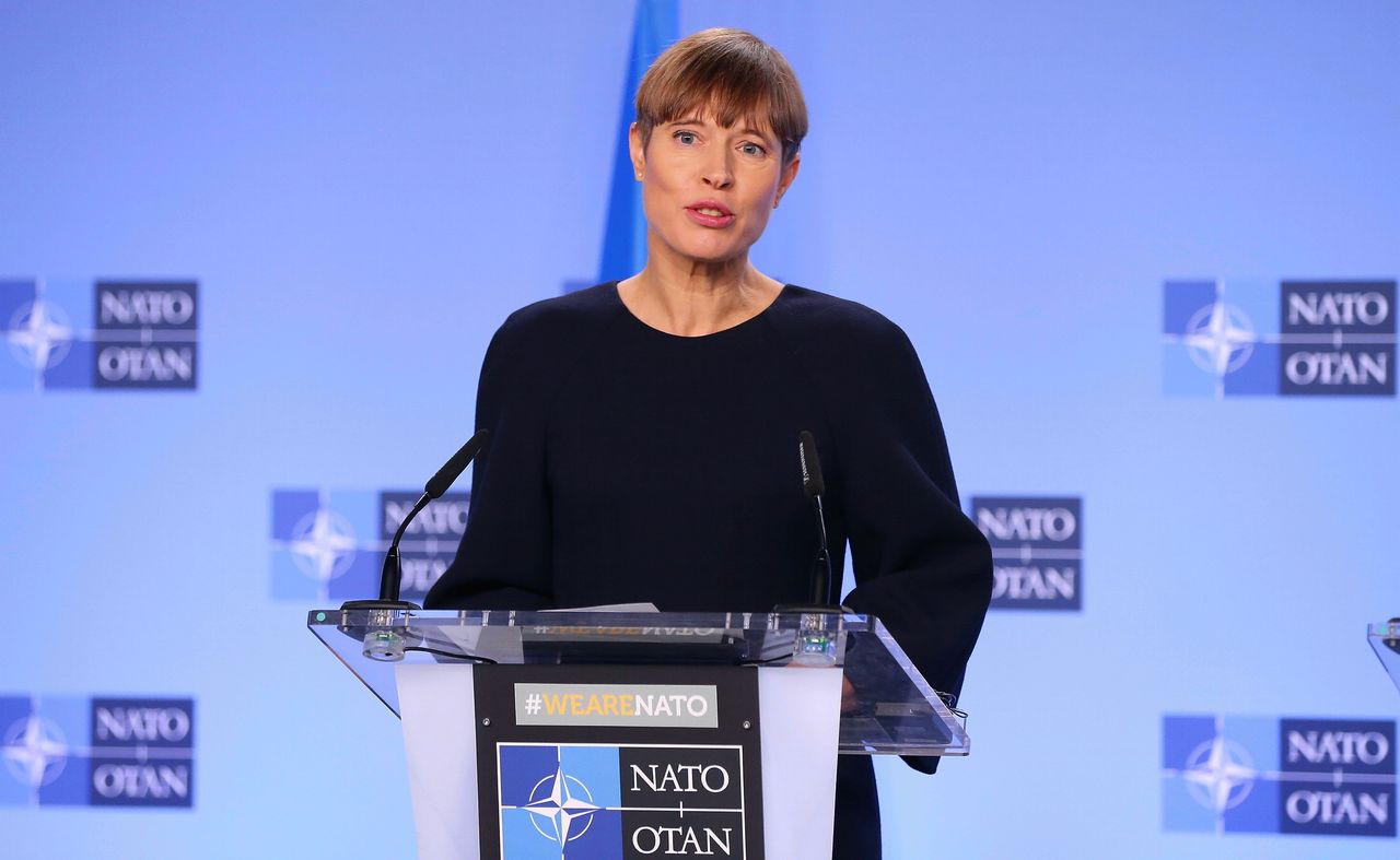 Kersti Kaljulaid, obecna prezydentka Estonii będzie szkolić startupy online, fot. Dursun Aydemir/Anadolu Agency/Getty Images
