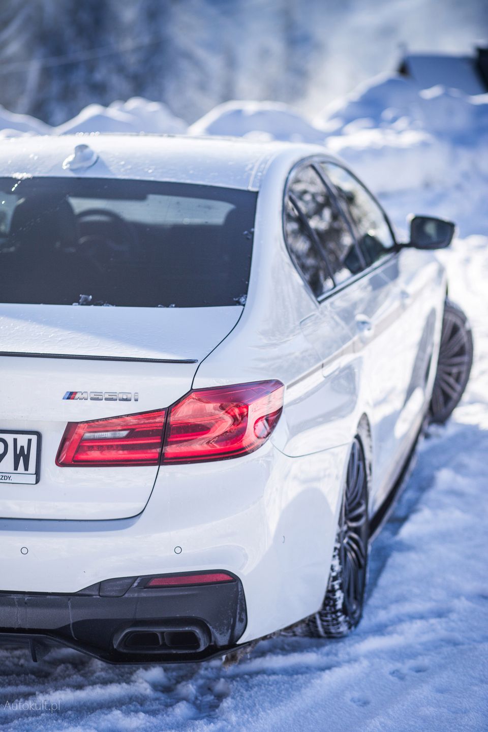 BMW M550i xDrive (2018) (fot. Mateusz Żuchowski)
