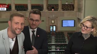 Incydent z Miłoszem Kłeczkiem w Sejmie. Wyprowadziła go Straż Marszałkowska