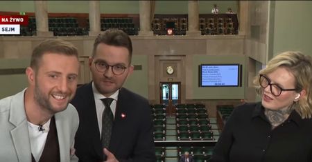 Incydent z Miłoszem Kłeczkiem w Sejmie. Wyprowadziła go Straż Marszałkowska