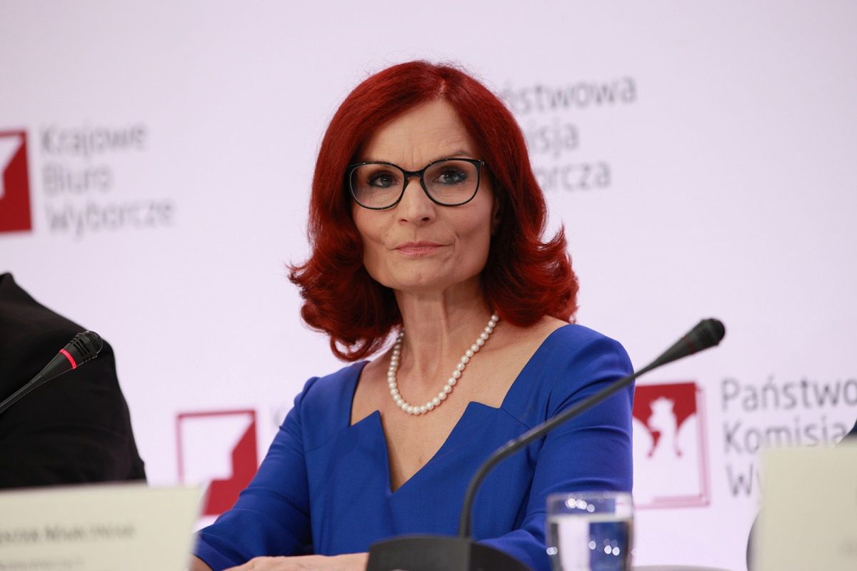 Wybory 2020. Szefowa Krajowego Biura Wyborczego Magdalena Pietrzak 