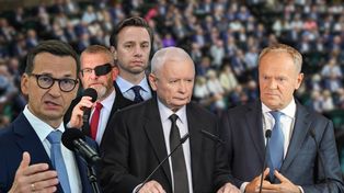 KO wygrywa sondaż, ale traci władzę. Prawica z szansą na rząd