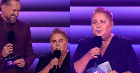 Dorota Wellman i Marcin Prokop pojawili się na scenie w Sopocie w ELEGANCKICH kreacjach. Klasa? (FOTO)