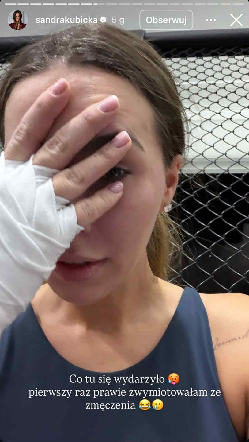 Sandra Kubicka pokazała się po treningu