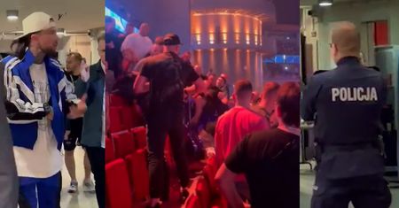 High League: Grupa pseudokibiców wdarła się na trybuny i wszczęła KRWAWĄ bójkę! "Kaszlemy, oczy nam łzawią" (WIDEO)