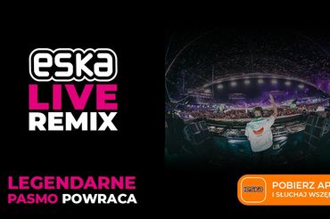 Materiały promujące "Eska Live Remix"