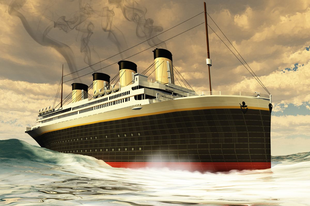 Rysunek Titanica