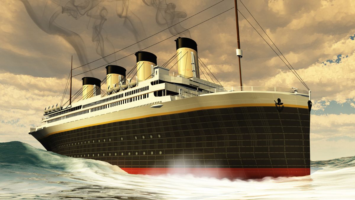 Rysunek Titanica