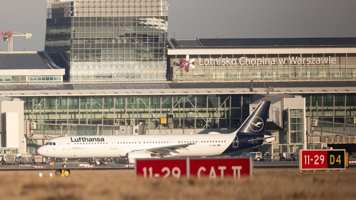 Lotnisko Chopina to największy port lotniczy w kraju