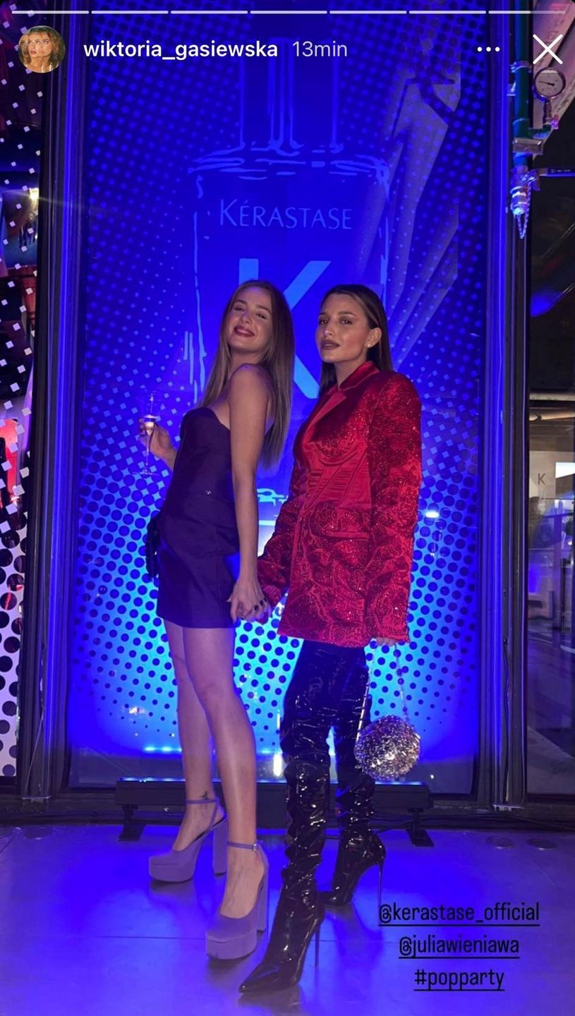 Julia Wieniawa i Wiktoria Gąsiewska wspólnie podbijają Paryż