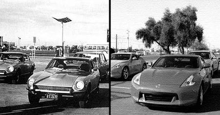 "Back to the Future" Nissana - znajdź 10 różnic