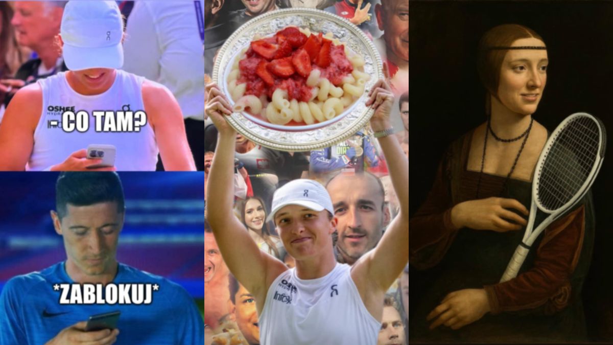 Memy po meczu Igi Świątek