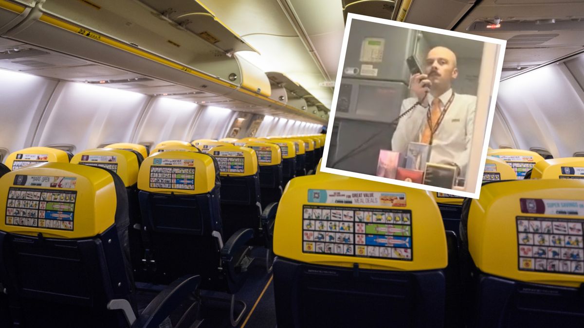 Nagranie z polskim stewardem Ryanaira obiegło TikToka