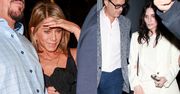 Speszone Jennifer Aniston i Courteney Cox wychodzą z luksusowej restauracji po wspólnej kolacji (ZDJĘCIA)