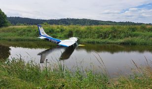 Dolny Śląsk. Służby w akcji. Wypadek awionetki