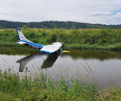 Dolny Śląsk. Służby w akcji. Wypadek awionetki