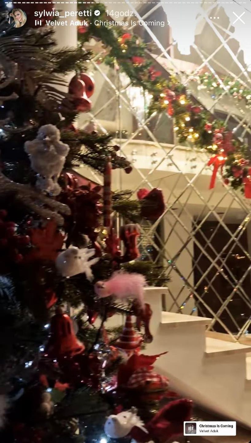Sylwia Peretti ubrała dom na święta