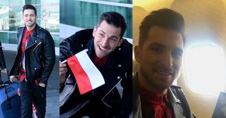 Maślak poleciał na wybory Mister International! (ZDJĘCIA)