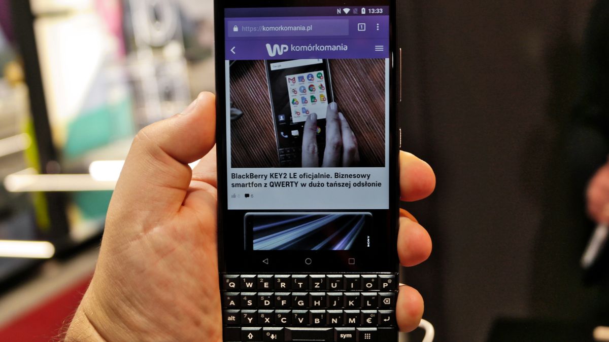 BlackBerry KEY2 LE: pierwsze wrażenia z IFA 2018 1