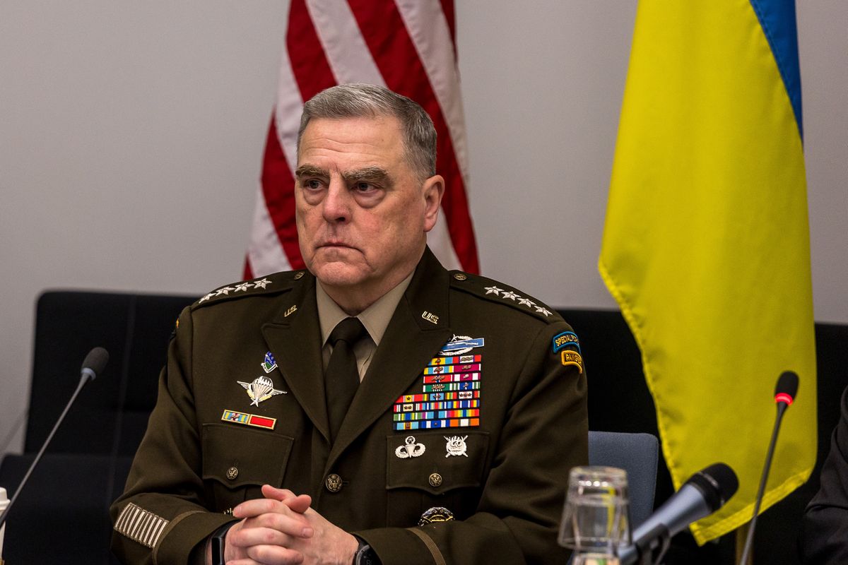 Generał Mark Alexander Milley, przewodniczący Kolegium Połączonych Szefów Sztabów NATO