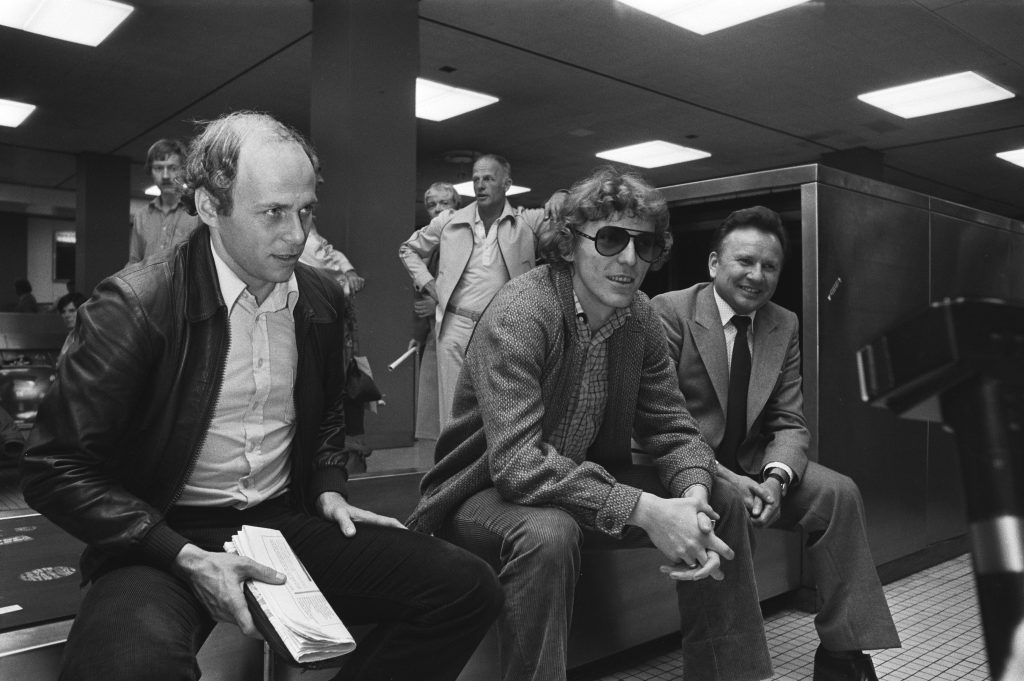 Polska - Holandia 1979. Grzegorz Lato i Zbigniew Boniek fot. Rob Bogaerts/CC0