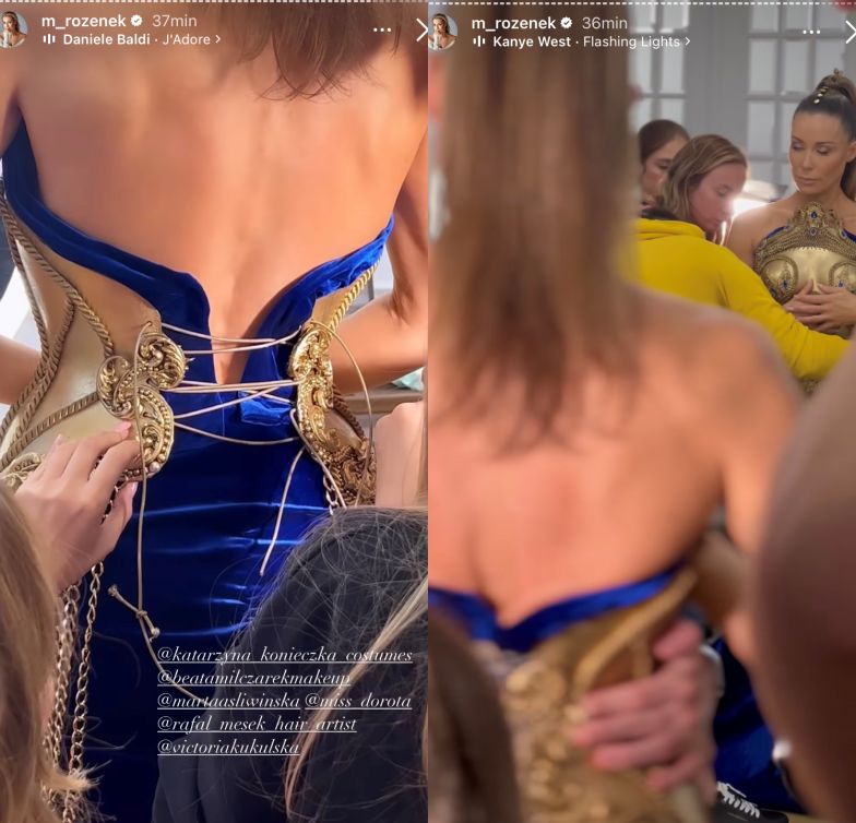 Małgorzata Rozenek zabiera głos w sprawie swojej osobliwej sukni