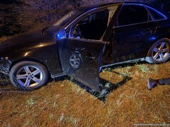 Szaleńczy pościg za 19-latkiem w Oławie. Skończył się wypadkiem
