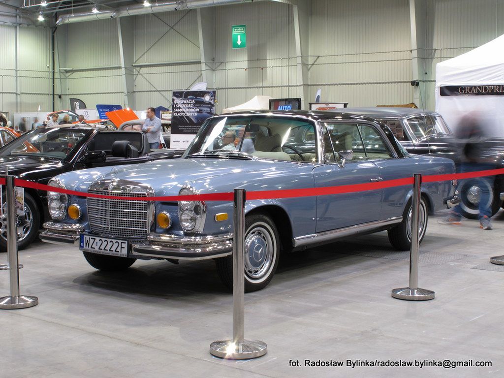 Mercedes 280 SE należący do Andrzeja Gołoty