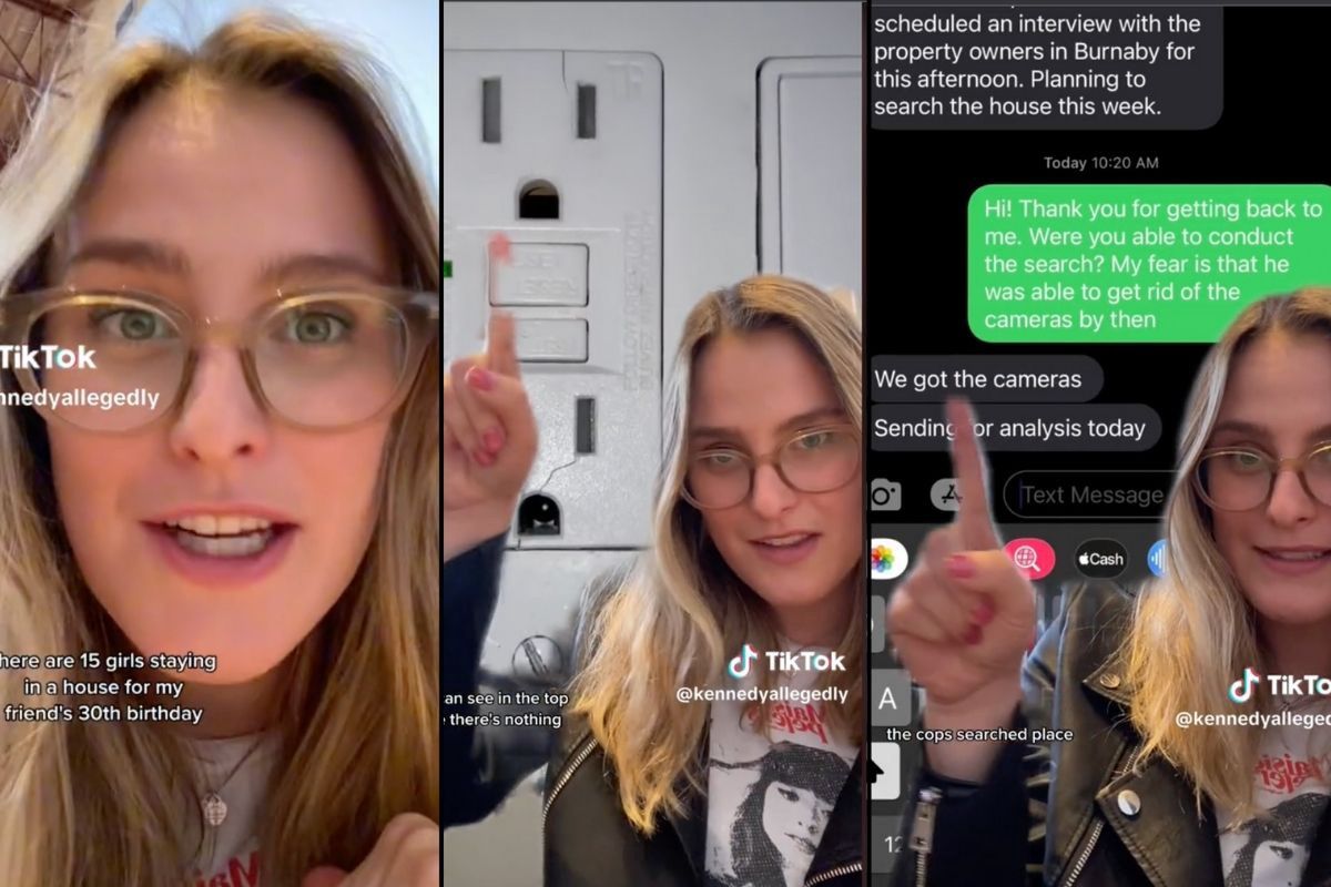 Kobieta znalazła ukrytą kamerę w łazience swojego Airbnb