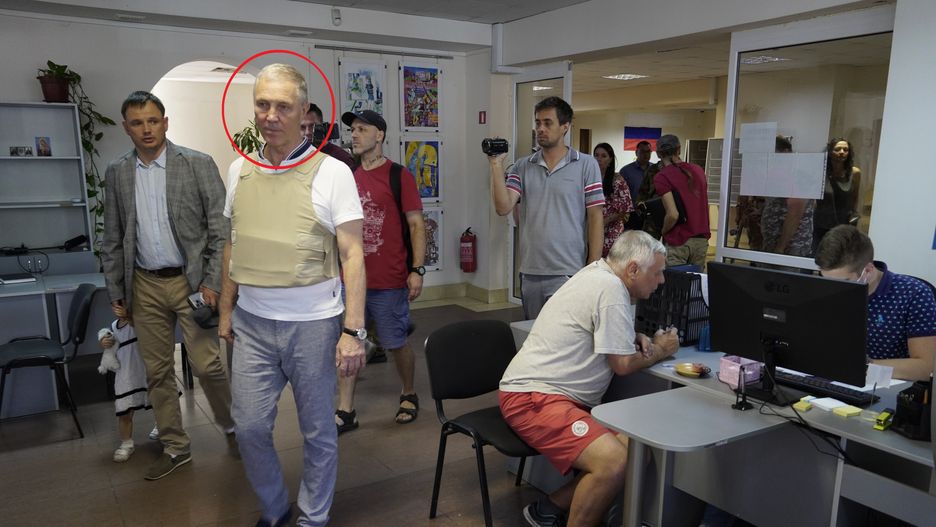 Prorosyjski mer Chersonia Wołodymyr Saldo został otruty przez własną służbę, twierdzi agencja Baza.