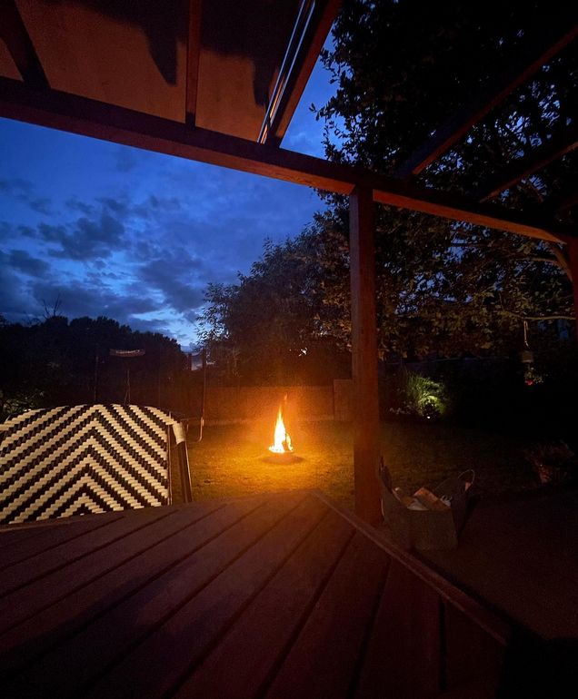 Ogród Łukasza Nowickiego zachęca do relaksu 