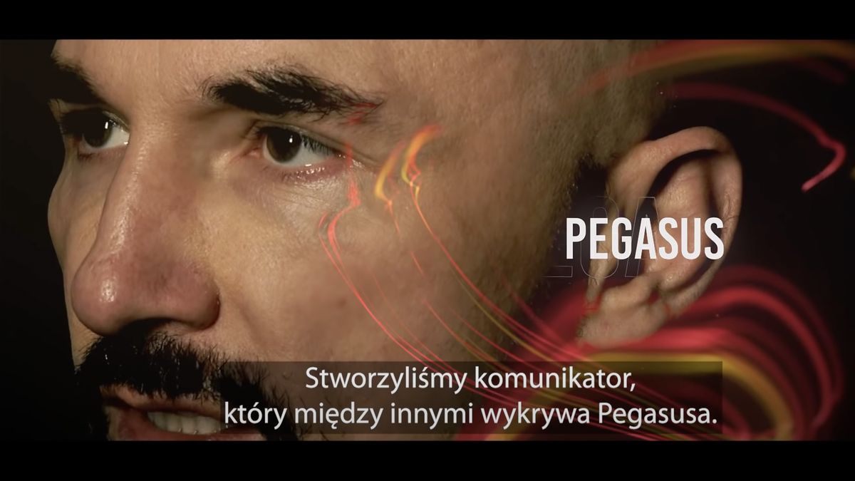 Patryk Vega w reklamie Usecrypt Messenger, fot. YouTube (Patryk Vega)