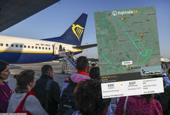 Pasażerowie przeżyli chwile grozy. Samolot zawrócił do Krakowa