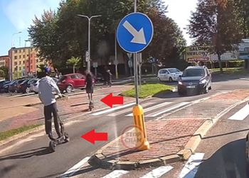 Pokazali, jak jeżdżą na hulajnogach. "Policja chyba na urlopie"